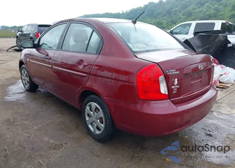 2009 Hyundai Accent Gls из США, поврежденный, VIN KMHCN46C29U369001